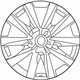 Mazda 9965-22-7570 Wheel, Alloy