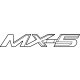 Mazda NF6W-51-721 Nameplate Mazda NF6W-51-721 Nameplate