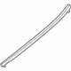 Mazda D651-50-660C Belt Weatherstrip
