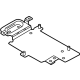 Mazda KR9P-66-9B0 Bracket, Amplifier