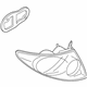 Mazda GP7A-51-180 Lens & Housing