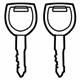 Mazda F1Y1-76-2GX Key Mazda F1Y1-76-2GX Key