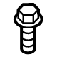 Mazda 9946-50-625 Holder Bolt Mazda 9946-50-625 Holder Bolt
