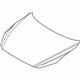 Mazda BAY0-52-31X Hood