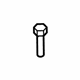 Mazda 9XF0-00-147L Water Pump Bolt