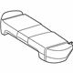 Mazda BR5V-57-200-02 Seat Cushion
