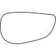 Mazda DDAD-69-1GX Mirror Glass