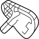 Mazda BCKA-69-115A Mirror Assembly Inner Cover Mazda BCKA-69-115A Mirror Assembly Inner Cover