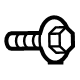 Mazda 9945-90-612 Adapter Bolt