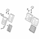 Mazda BDLM-57-400C-02 Seat Back Assembly