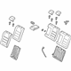 Mazda BDLM-57-450E-02 Seat Back Assembly Mazda BDLM-57-450E-02 Seat Back Assembly
