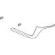Mazda KR9P-50-7K0A Mould(Left), Front