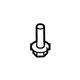 Mazda 9946-20-816 Lower Bracket Screw Mazda 9946-20-816 Lower Bracket Screw