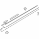 Mazda BN3V-51-P40C-46 Rocker Molding Mazda BN3V-51-P40C-46 Rocker Molding
