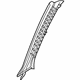 Mazda BN5V-68-170-03 Windshield Pillar Trim