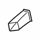 Mazda NE51-60-192 Defroster Duct Mazda NE51-60-192 Defroster Duct