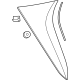 Mazda KMV6-51-9B0A Spoiler(Right), Side Mazda KMV6-51-9B0A Spoiler(Right), Side