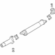 Mazda ZZP2-25-100A Drive Shaft