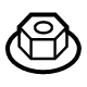 Mazda 9YB0-41-414 Top Nut Mazda 9YB0-41-414 Top Nut