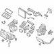 Mazda BHS2-61-130D A/C & Heater Assembly Mazda BHS2-61-130D A/C & Heater Assembly