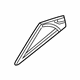 Mazda BDMT-72-651G Glass Weatherstrip Mazda BDMT-72-651G Glass Weatherstrip