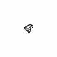 Mazda BDMT-72-762C Run Channel Fastener