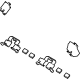 Mazda TKY8-26-49ZB Hardware Kit