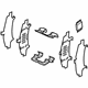 Mazda BDYS-33-29ZA Brake Pads Mount Kit