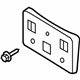 Mazda BN8P-50-170 License Bracket Mazda BN8P-50-170 License Bracket