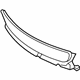 Mazda BR5H-50-1T0 Lower Grille