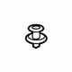 Mazda GHP9-50-355 Upper Bracket Retainer