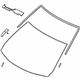 Mazda BHS5-63-900B Windshield