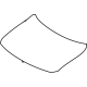 Mazda DNY0-52-31XD Hood