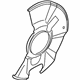 Mazda DF71-33-261 Splash Shield Mazda DF71-33-261 Splash Shield