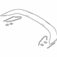 Mazda F197-51-960B-16 Spoiler