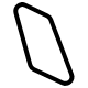Mazda DFR8-51-979 Rear Spoiler Insulator