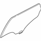 Mazda DB2W-72-510A Door Glass