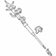 Mazda FE01-32-10XK Steering Column Mazda FE01-32-10XK Steering Column