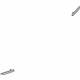 Mazda GJ6A-51-5M0B Bumper Guard Reflector Mazda GJ6A-51-5M0B Bumper Guard Reflector