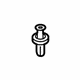 Mazda B27K-51-PS7 Headlamp Assembly Retainer