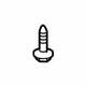 Mazda F151-51-0E3 Headlamp Assembly Retainer Screw Mazda F151-51-0E3 Headlamp Assembly Retainer Screw