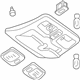 Mazda ZZDB-69-810-32 Overhead Console
