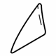 Mazda BBN7-72-661A Vent Glass