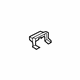 Mazda GRF5-64-41X Rear Bracket