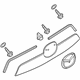 Mazda KD45-50-810A-08 Rear Molding