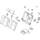 Mazda DGH9-57-450A-45 Seat Back Assembly Mazda DGH9-57-450A-45 Seat Back Assembly