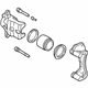 Mazda B2ZC-33-98ZR-TA Caliper