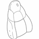Mazda NE01-88-130-02 Seat Back Assembly