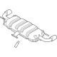 Mazda PYAR-40-100A Muffler Mazda PYAR-40-100A Muffler