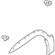 Mazda EC03-51-W20E-96 Wheel Flare